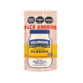 Hellmanns Mayonesa Clásica Ahorro 275,5 gr