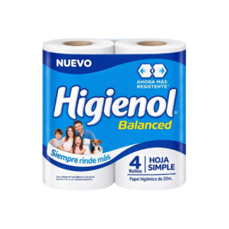 Papel Higienol HS Balanced 4 x 20 mt