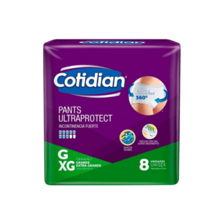 Pañal Cotidian UltraProtect G/XG x 8 unidades