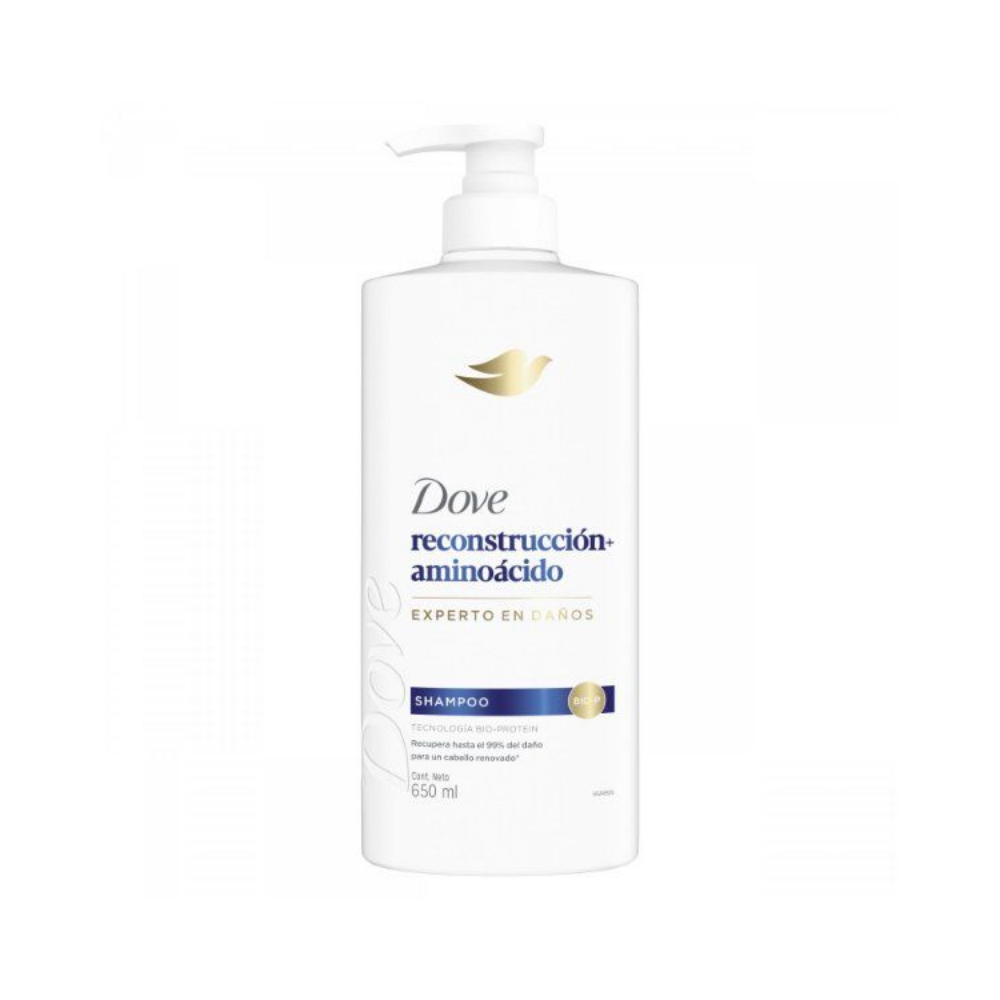 Shampoo Dove Reconstrucción Aminoácido 650 ml