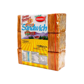 Galletas Granix Sándwich Pack 3 x 600 gr