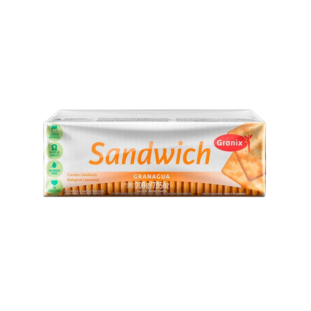 Galletas Granix Sándwich Granagua 200 gr
