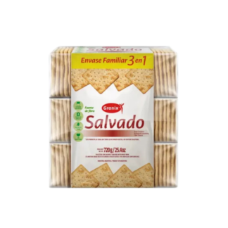 Galletas Granix Salvado Pack 3 x 720 gr