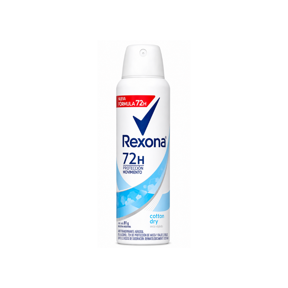 Desodorante Rexona Women Cotton Dry 72 hs 150 ml