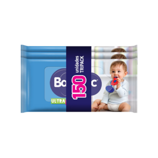 Toallas Húmedas Babysec Ultra Fresh Pack 3 x 50 unidades