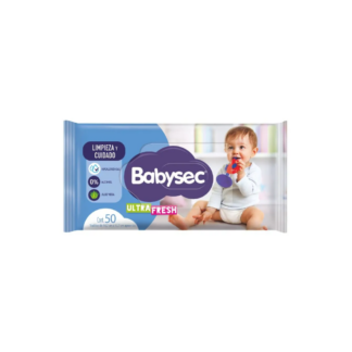 Toallas Húmedas Babysec Ultra Fresh 50 unidades