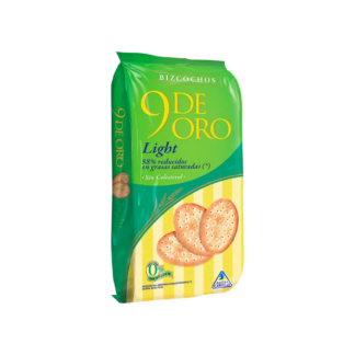 Bizcochos Mini 9 de Oro Light 170 gr