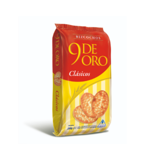 Bizcochos 9 de Oro Clásicos 200 gr