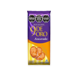 Bizcochos 9 de Oro Azucarados 210 gr
