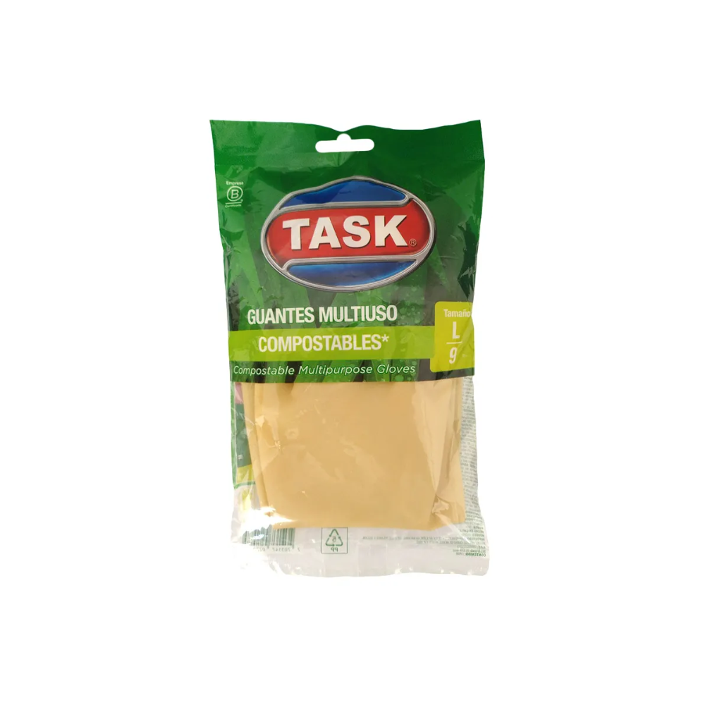 Guantes Task Compostable Grande