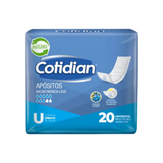 Apósitos Cotidian Incontinencia Leve 20 unidades