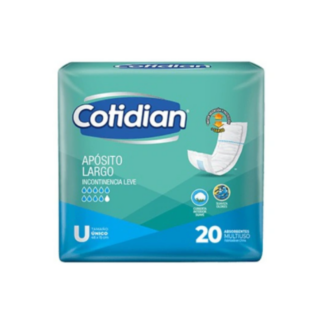Apósitos Cotidian Largo Incontinencia Leve 20 unidades